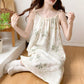 Fresh Country Leaf Cotton Camisole Nightgown - image 7