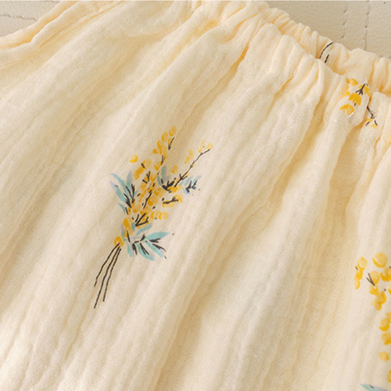 Country Style Floral Camisole Nightgown - image 9