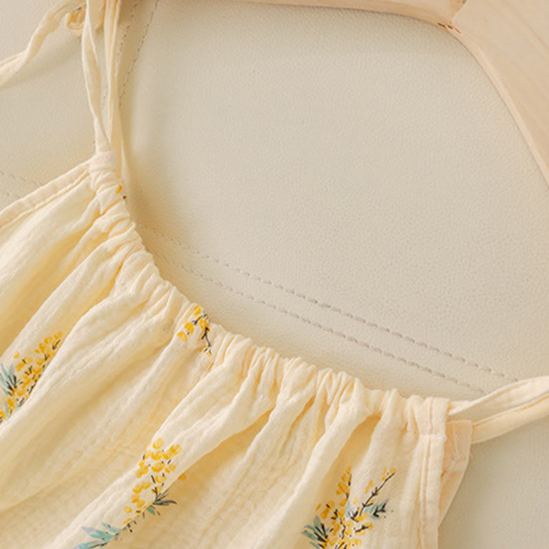 Country Style Floral Camisole Nightgown - image 8