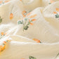 Orange Floral Cotton Gauze Camisole Nightgown - image 3