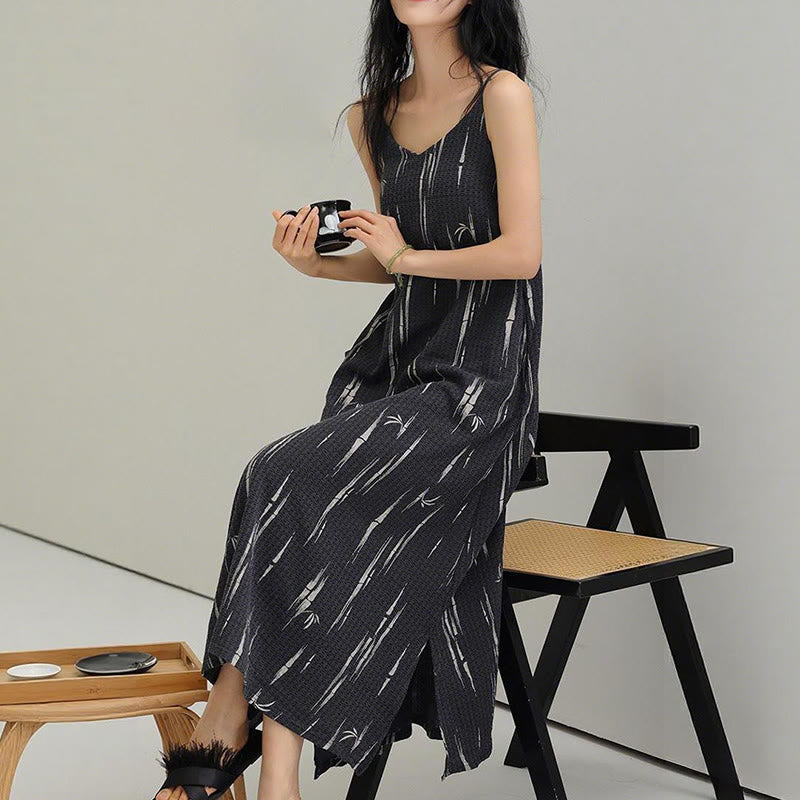 Bamboo Inspired Pure Cotton Camisole Nightgown - image 1