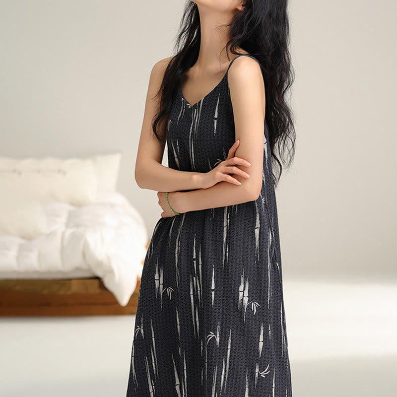 Bamboo Inspired Pure Cotton Camisole Nightgown - image 6