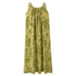 Green Floral Pure Cotton Camisole Nightgown - image 10