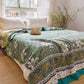 Wildflower Meadow Pure Cotton Quilt Blanket - image 3