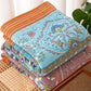 Retro Stripe Pattern Cotton Quilt Blanket - image 4