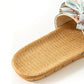 French Romantic Floral Linen Slippers - image 8