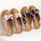 Vintage Floral Rattan Lightweight Slippers - image 0