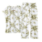 Vintage Peony Cotton Gauze Pajama Set - image 8