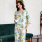 Oriental Artistic Watercolor Pajama Set - image 3