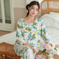 Oriental Artistic Watercolor Pajama Set - image 2