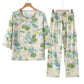 Oriental Artistic Watercolor Pajama Set - image 6