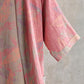 Artistic Leaf Short Sleeve Cotton Robe - image 3