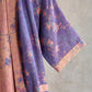 Branch & Floral Short Sleeve Cotton Robe - image 3
