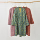 Ginkgo Leaf Cotton Gauze Yukata Robe - image 1