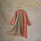 Ginkgo Leaf Cotton Gauze Yukata Robe - image 5