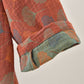 Ginkgo Leaf Cotton Gauze Yukata Robe - image 8
