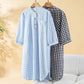 Classic Plaid Pure Cotton Nightgown - image 0