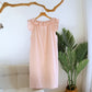 Cotton Gauze Solid Flutter Sleeve Nightdress - image 5