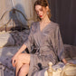 Luxury Floral 3/4 Sleeve Kimono Robe - image 7
