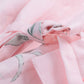 Pink Floral Cotton Gauze Kimono Robe - image 5