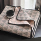 Geometric Triangle Cotton Gauze Quilt Blanket - image 3