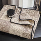 Patchwork Style Cotton Gauze Quilt Blanket - image 4