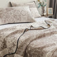 Patchwork Style Cotton Gauze Quilt Blanket - image 1