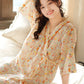 Cute Bunny & Moon Kimono Nightdress - image 3