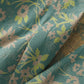 Pastoral Floral Jacquard Kimono Cotton Robe - image 10