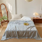 Waffle Weave Quilt Blanket with Tassel Fringe - Gray - Queen - image 6