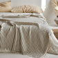 4-Layer Cotton Striped Muslin Throw - image 14