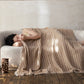 4-Layer Cotton Striped Muslin Throw - image 7