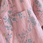Branch & Floral Pure Cotton Pajama Set - image 7
