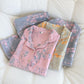 Branch & Floral Pure Cotton Pajama Set - image 1