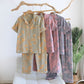 Branch & Floral Pure Cotton Pajama Set - image 2