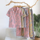 Branch & Floral Pure Cotton Pajama Set - image 0
