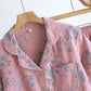 Branch & Floral Pure Cotton Pajama Set - image 5