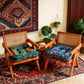 Bohemian Cotton Linen Ethnic Chair Pad - image 0