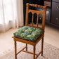 Vintage Botanical Bird Print Chair Pad - Green - 16"W x 16"L - image 8
