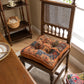 Bohemian Patchwork Chair Pad with Secure Ties - image 3