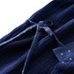 Navy Cotton Gauze Kimono Pajama Set - image 8