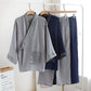Ethnic Style Cotton Gauze Kimono Pajamas - image 0