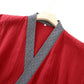 Classic Cotton Gauze Robe with Decorative Trim - image 4