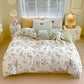 Rustic Floral Pure Cotton Bedding Set(4PCS) - image 1