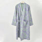 Peach Blossom Cotton Double Gauze Kimono Robe - image 3