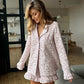 Cotton Leopard Print Ruffle Pajama Set - image 3
