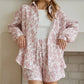 Abstract Art Style Cotton Pajama Set - image 6