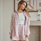 Abstract Art Style Cotton Pajama Set - image 4