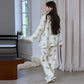 Floral Bouquet Cotton Gauze Pajama Set - image 5