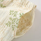 Botanical Leaf Cotton Gauze Pajama Set - image 9